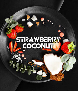 Табак BlackBurn - Strawberry Coconut (Клубника Кокос Эвкалипт)